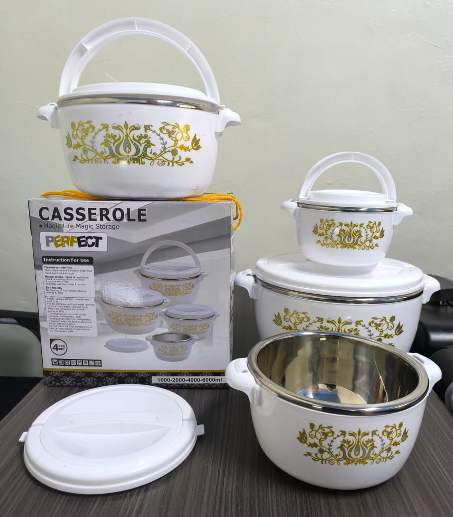4pc Hotpot Casserole